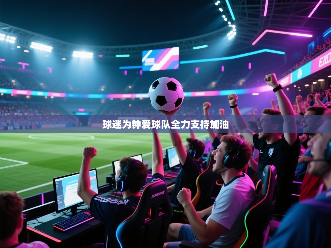 球迷为钟爱球队全力支持加油  第1张